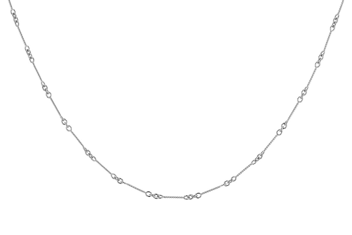 A292-69165: TWIST CHAIN (8IN, 0.8MM, 14KT, LOBSTER CLASP)