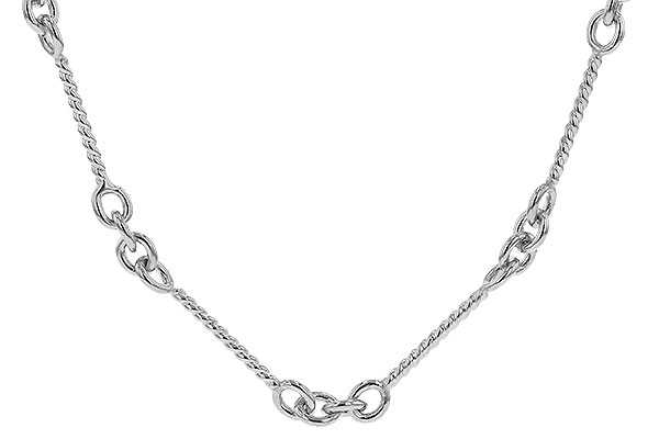 C293-54556: TWIST CHAIN (7IN, 0.8MM, 14KT, LOBSTER CLASP)