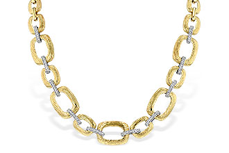 E025-36437: NECKLACE .48 TW (17 INCHES)