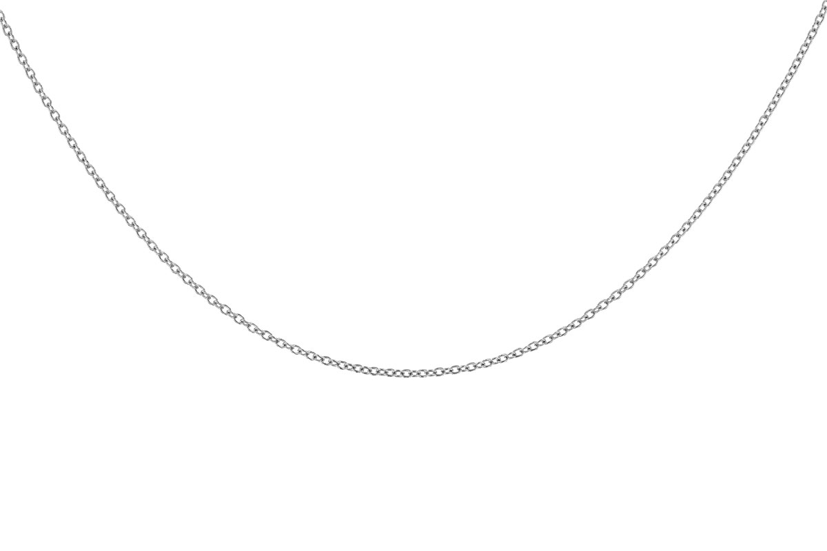 F292-70028: CABLE CHAIN (24IN, 1.3MM, 14KT, LOBSTER CLASP)