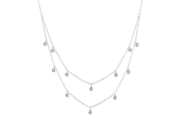 G292-64619: NECKLACE .22 TW (18 INCHES)