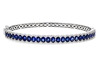 F293-61828: BANGLE 5.09 TW SAPPHIRE 5.65 TGW
