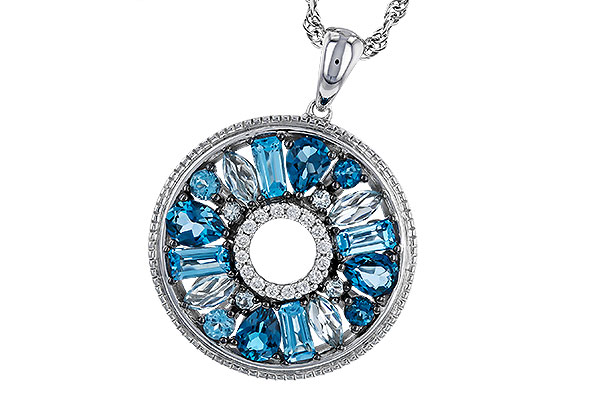 L293-58210: NECKLACE 1.67 BLUE TOPAZ 1.72 TGW